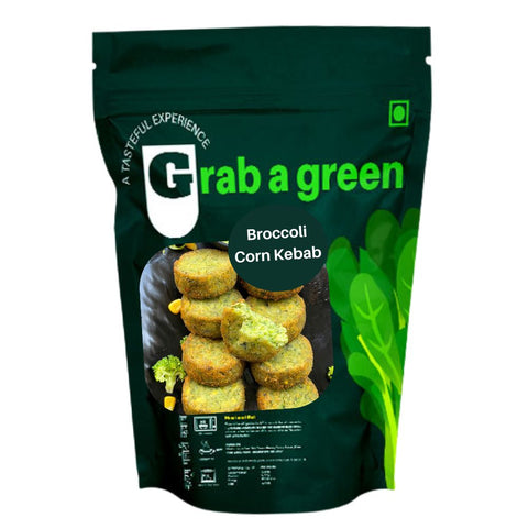 Broccoli Corn Kebab – Green Goodness with a Crunch!