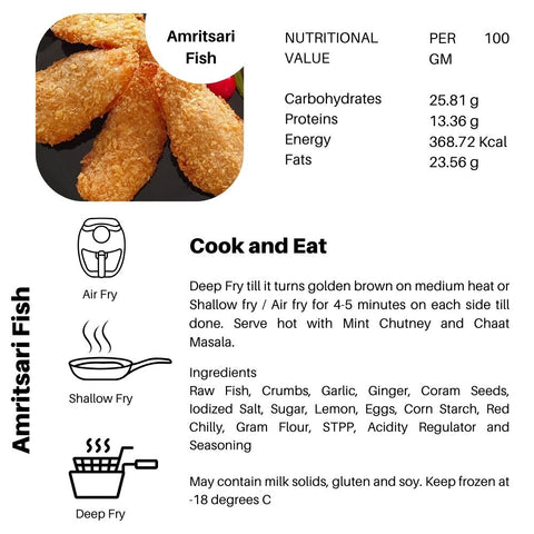 Amritsari Fish – Spiced to Perfection, Powered by Protein!