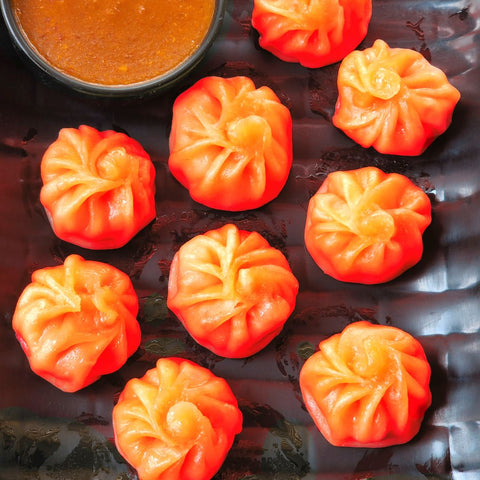 Chicken Schezwan Momo - 500 gm