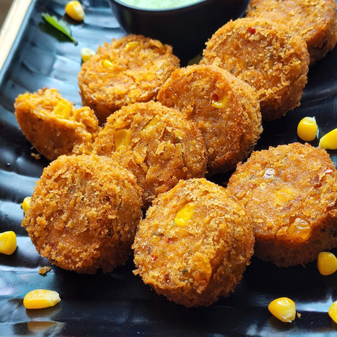 Spicy Bhutte ke Kebab – Sweet Corn, Spices & Pure Veggie Power!