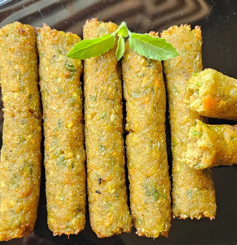 Vegetable Seekh – Wholesome Flavour, Guilt-Free Protein!