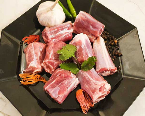 Mutton Raan Curry Cut - 500gms