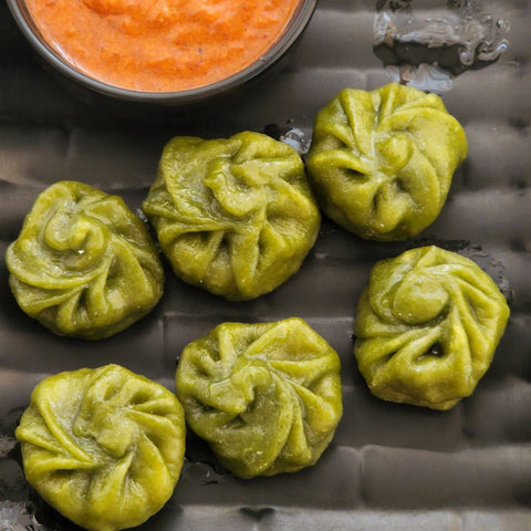Vegetable Momos With Chutney- 500 gms